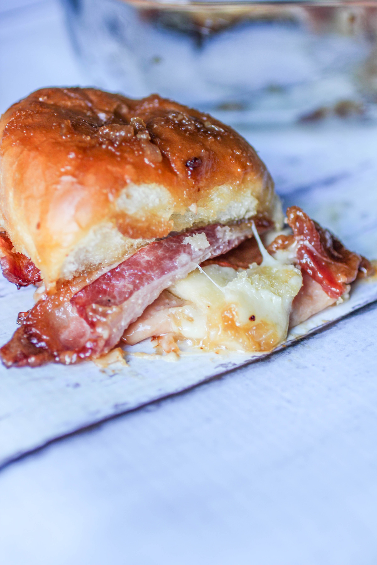 Kentucky Hot Brown Sliders Hero Photo