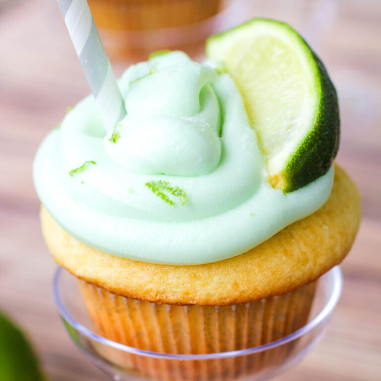 Key Lime Margarita Cupcakes