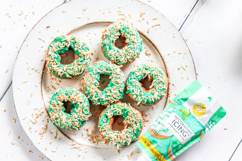 Key Lime Pie Donuts