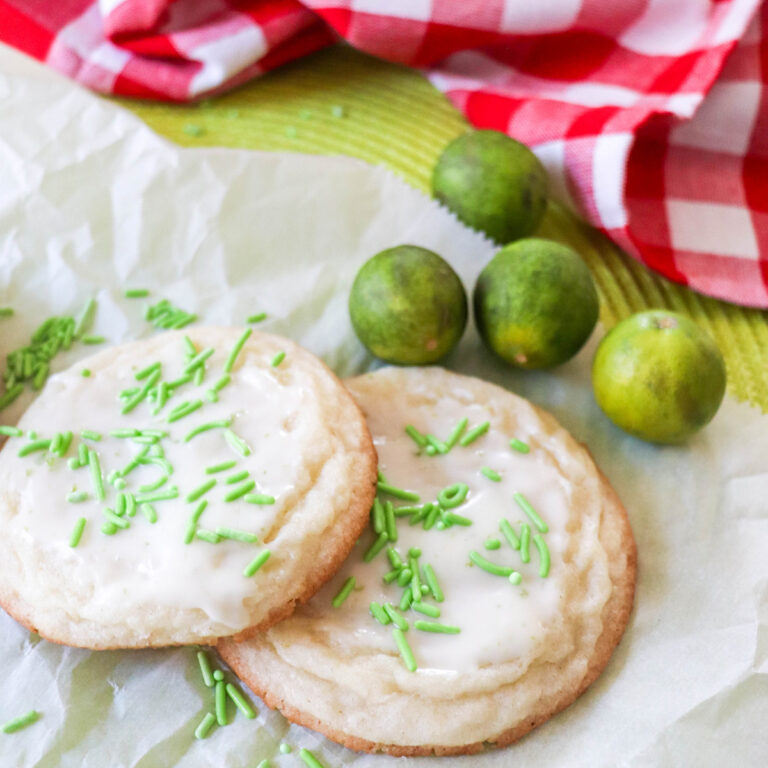 Key Lime Sugar Cookies