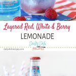 Layered Red, White & Berry Lemonade