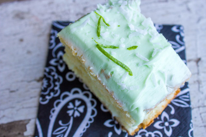 Lemon Key Lime Layer Snack Cakes