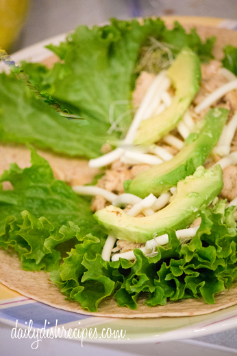 Lemon Pepper Chicken Wraps