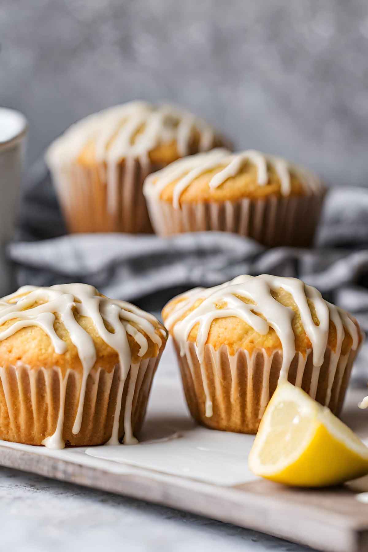 Lemon Sour Cream Muffins