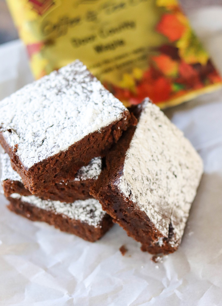 Maple Coffee Brownies