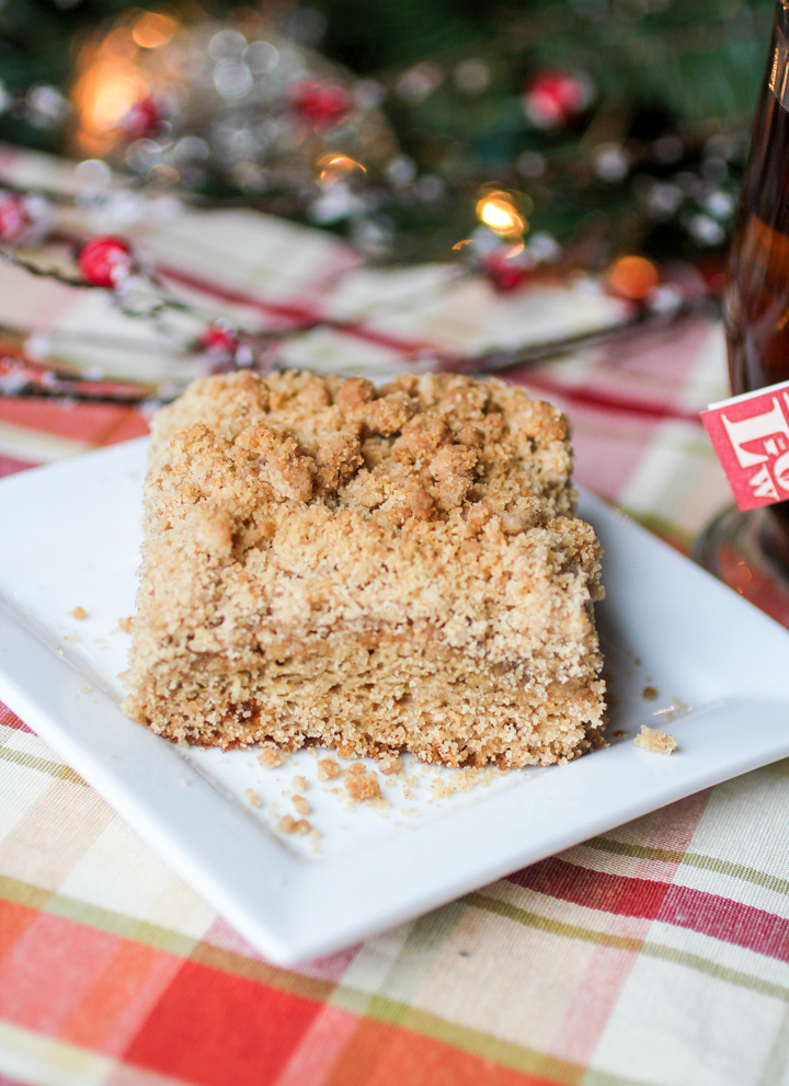Maple Gingerbread Coffee Cake
