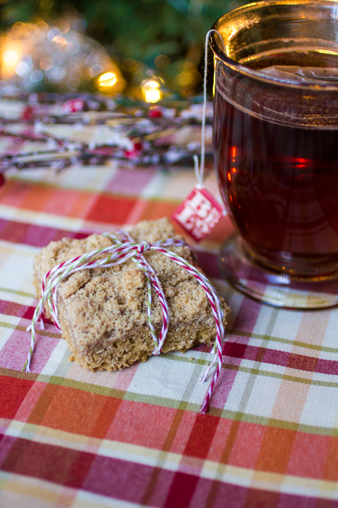 Maple Gingerbread Coffee Cake