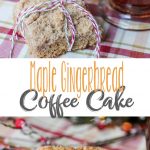 Maple Gingerbread Coffee Cake