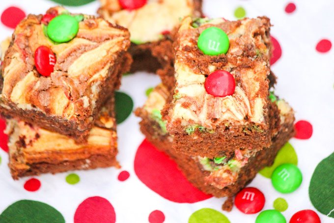 Marbled Cheesecake Brownies