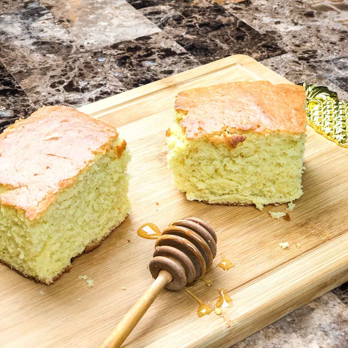 Moist Sweet Cornbread Featured Image