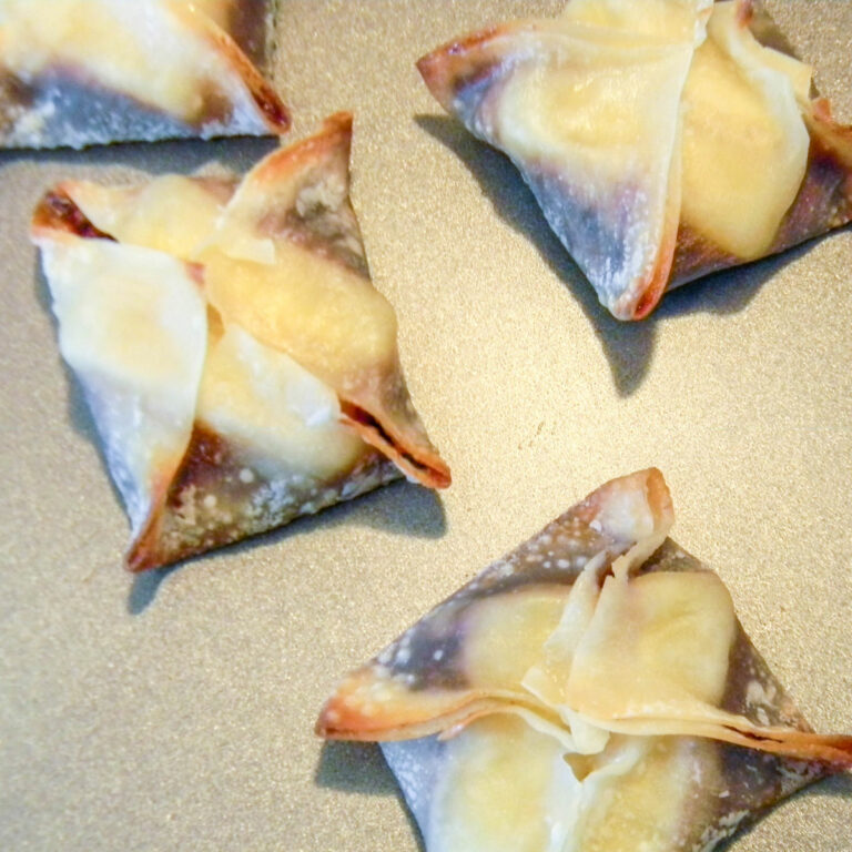 Nutella Banana Wonton