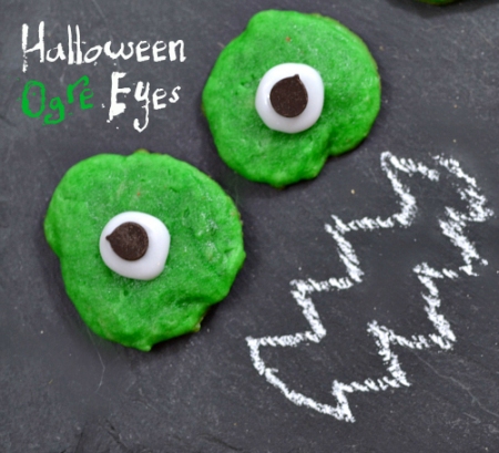 Halloween Recipes: Ogre Eye Cookies