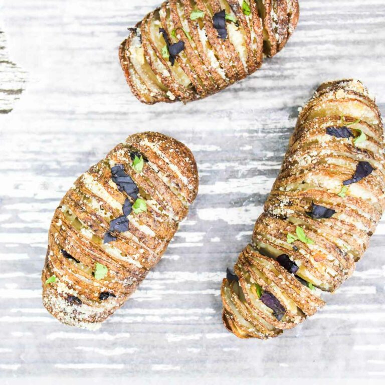 Parmesan Hasselback Potatoes Featured Image