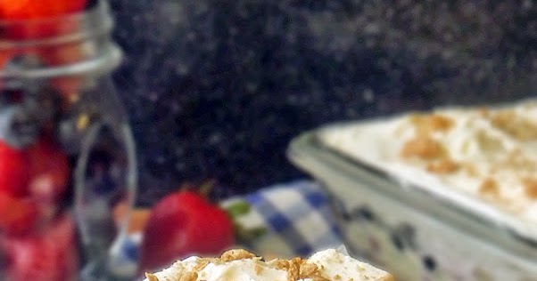 Patriotic No Bake Cake