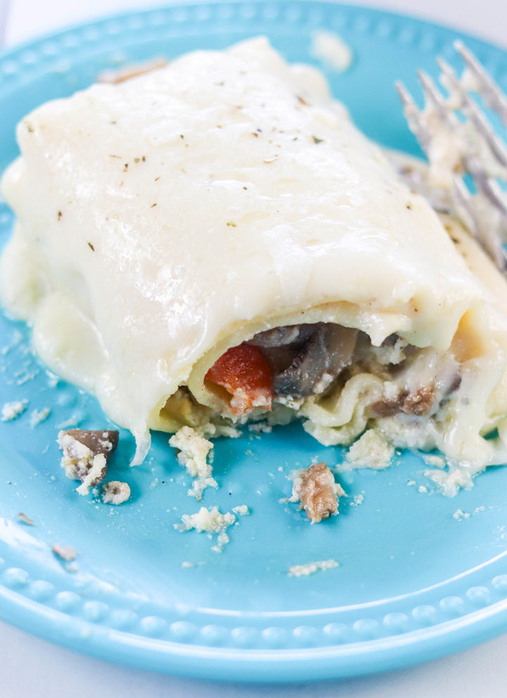 Philly Cheesesteak Lasagna Roll Ups