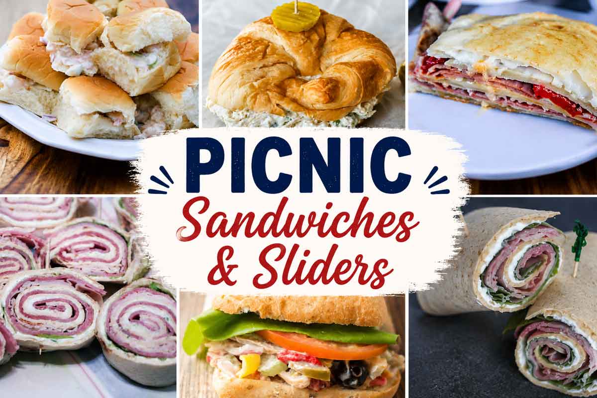 Picnic Sandwiches and Sliders