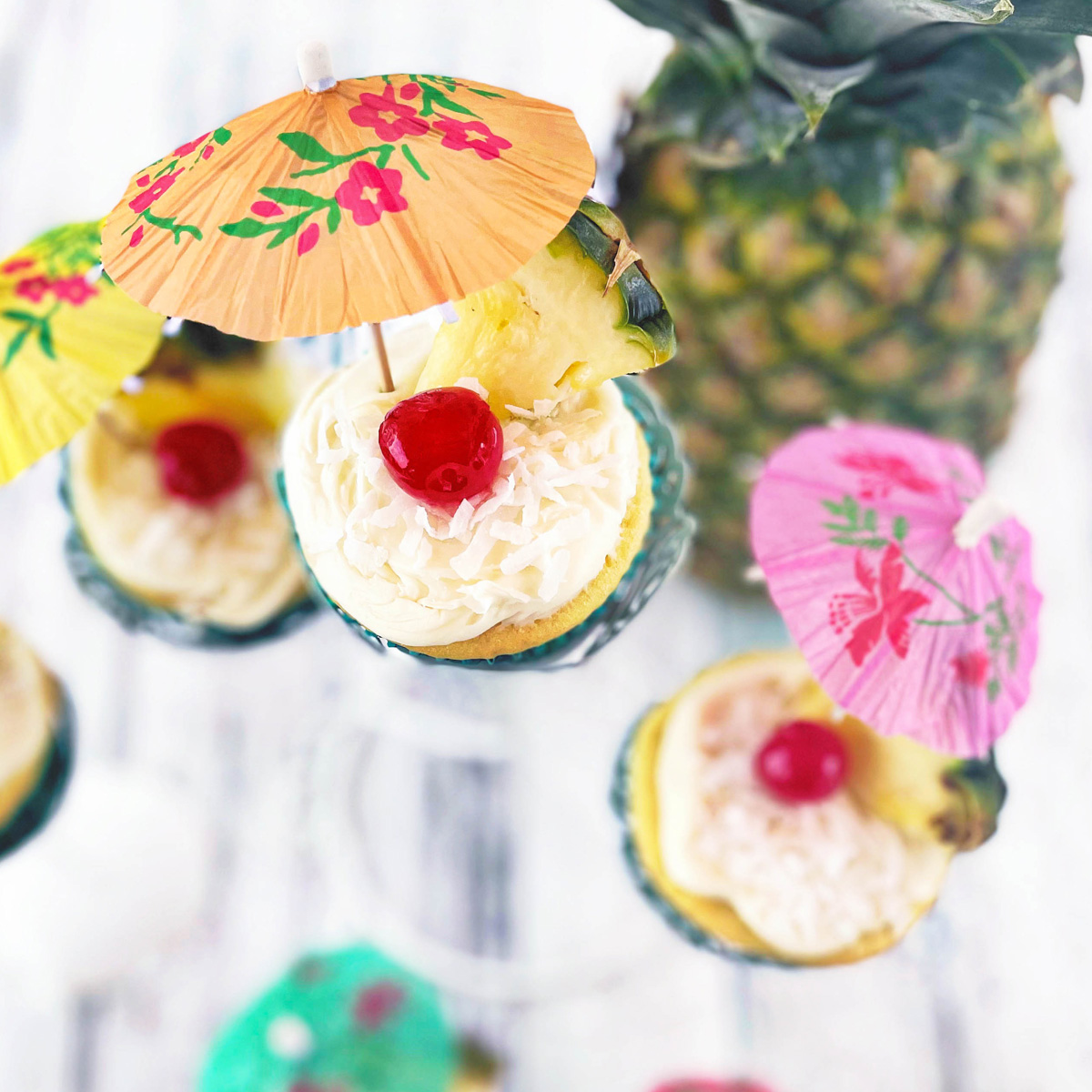 Pina Colada Cupcakes
