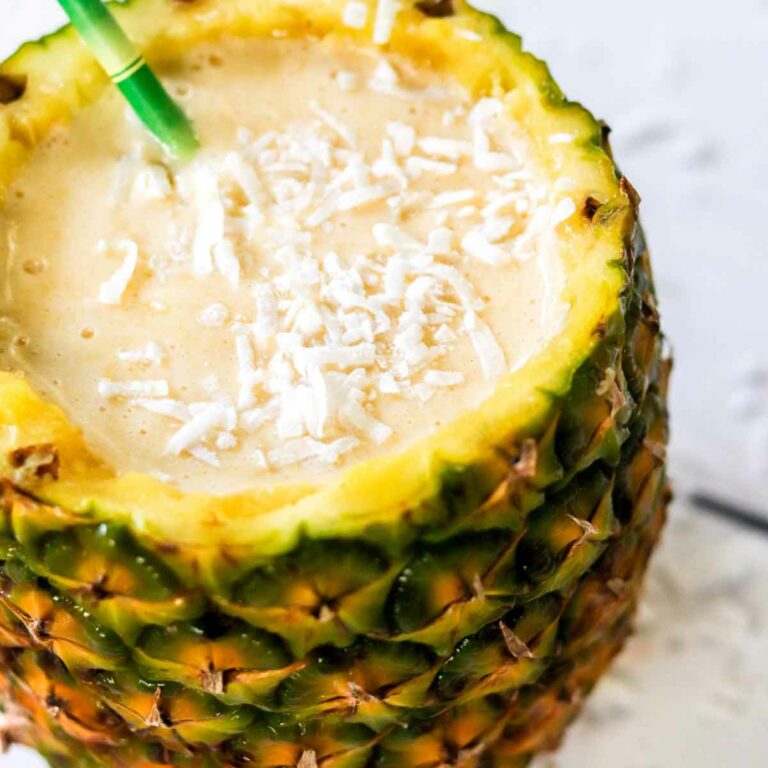 Pineapple Coconut Milkshakes