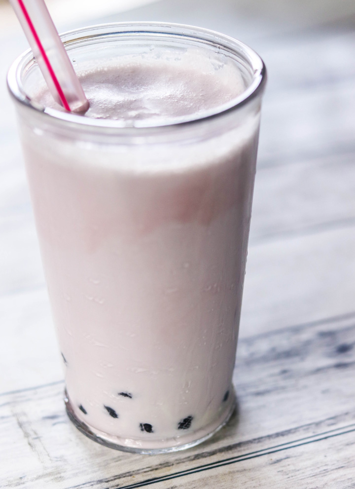 Plum Spice Bubble Milk Tea