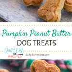 Peanut Butter Pumpkin Dog Treats