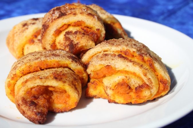 Pumpkin Pie Roll Ups Recipe
