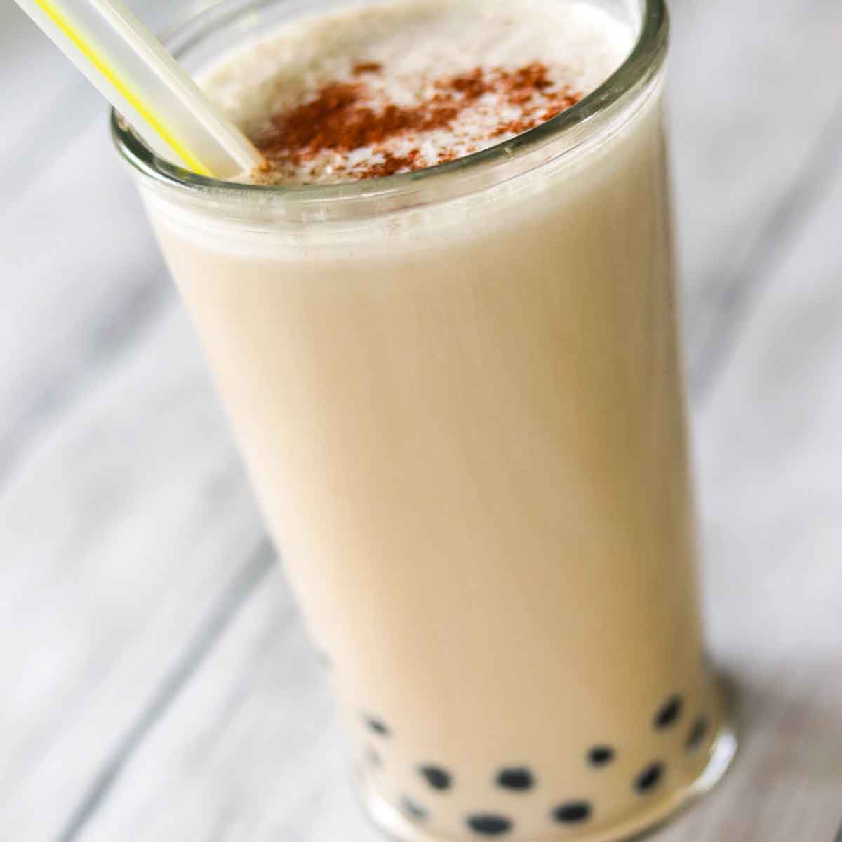 Pumpkin Spice Bubble Milk Tea