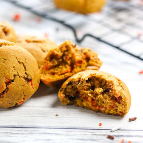 Pumpkin Sprinkle Cookies
