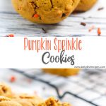 Pumpkin Sprinkle Cookies