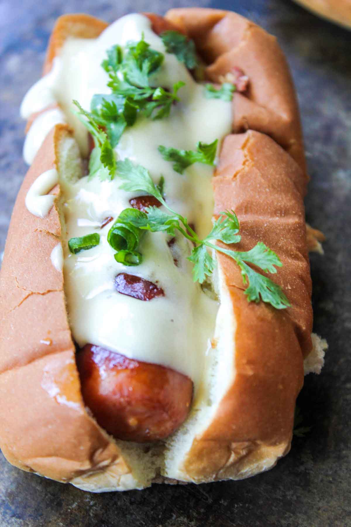 Queso Kielbasa Dogs