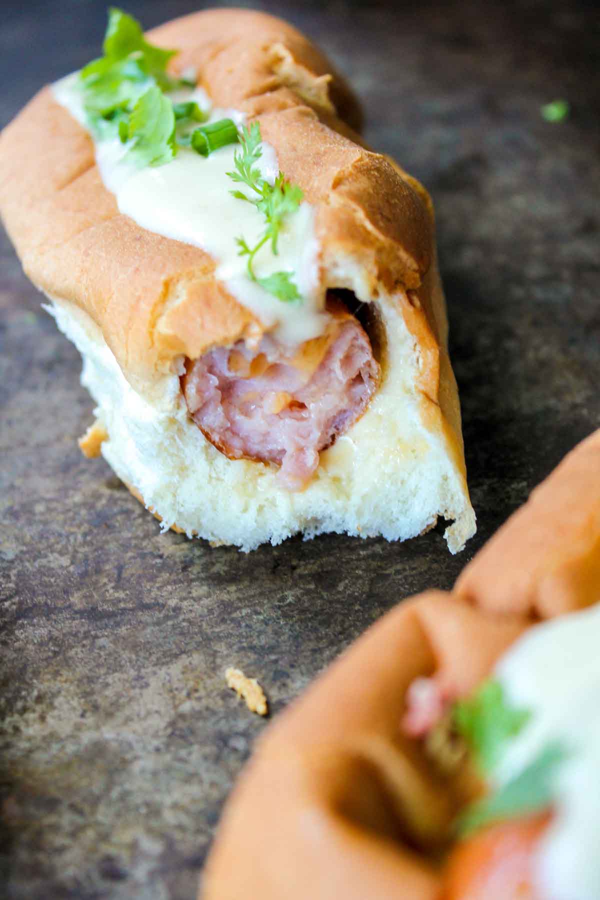 Queso Kielbasa Dogs