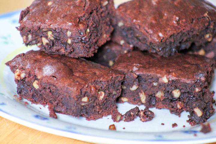 Quintuple Chocolate Brownies