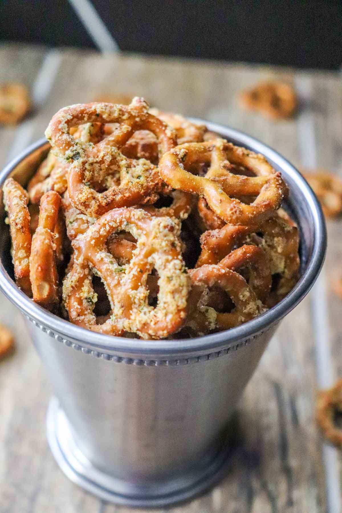 Ranch Seasoned Pretzels