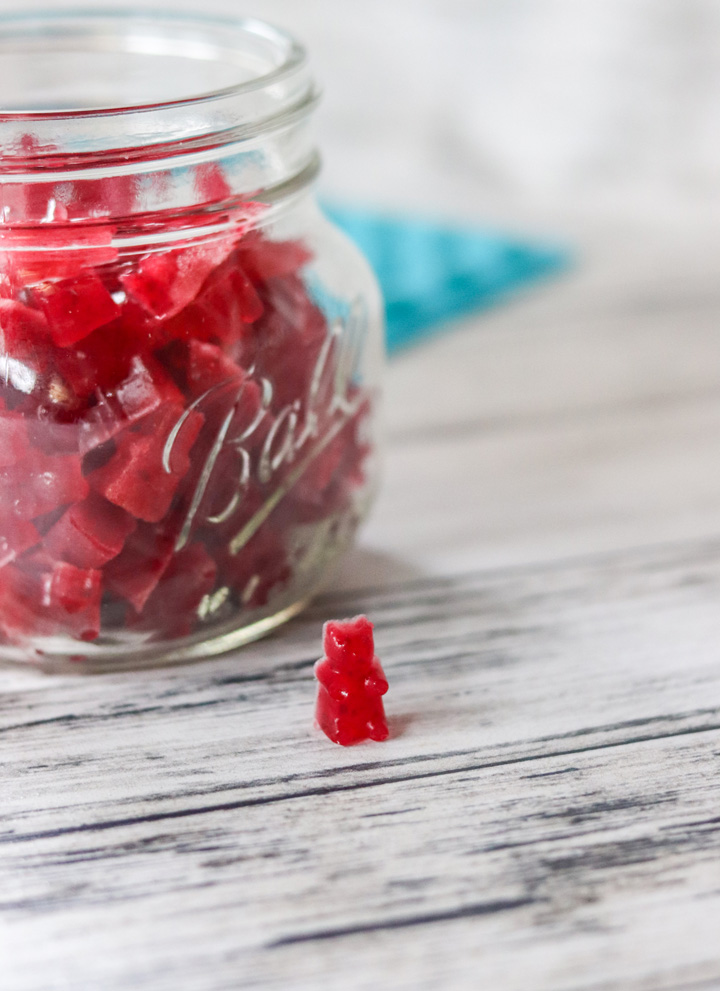 Real Cranberry Gummy Bears