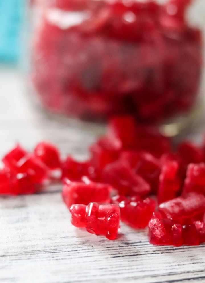 Real Cranberry Gummy Bears