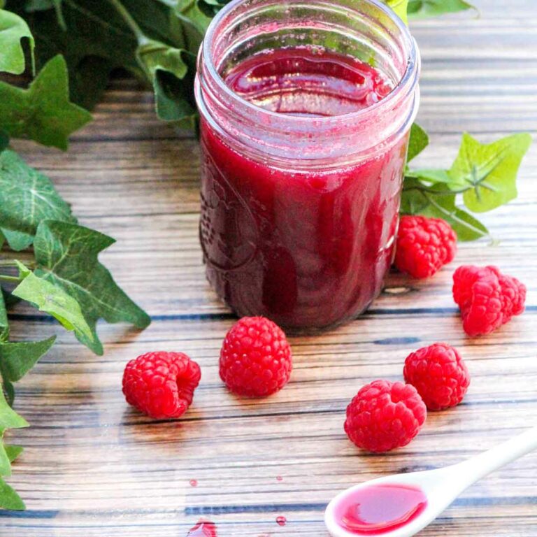 Red Wine Raspberry Sauce