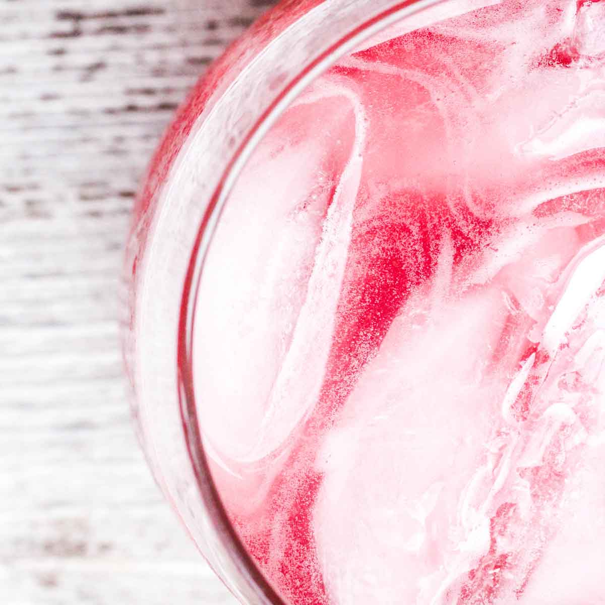 Rhubarb Elderberry Cocktail Featured Image