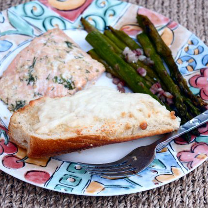 Roasted Salmon and Asparagus