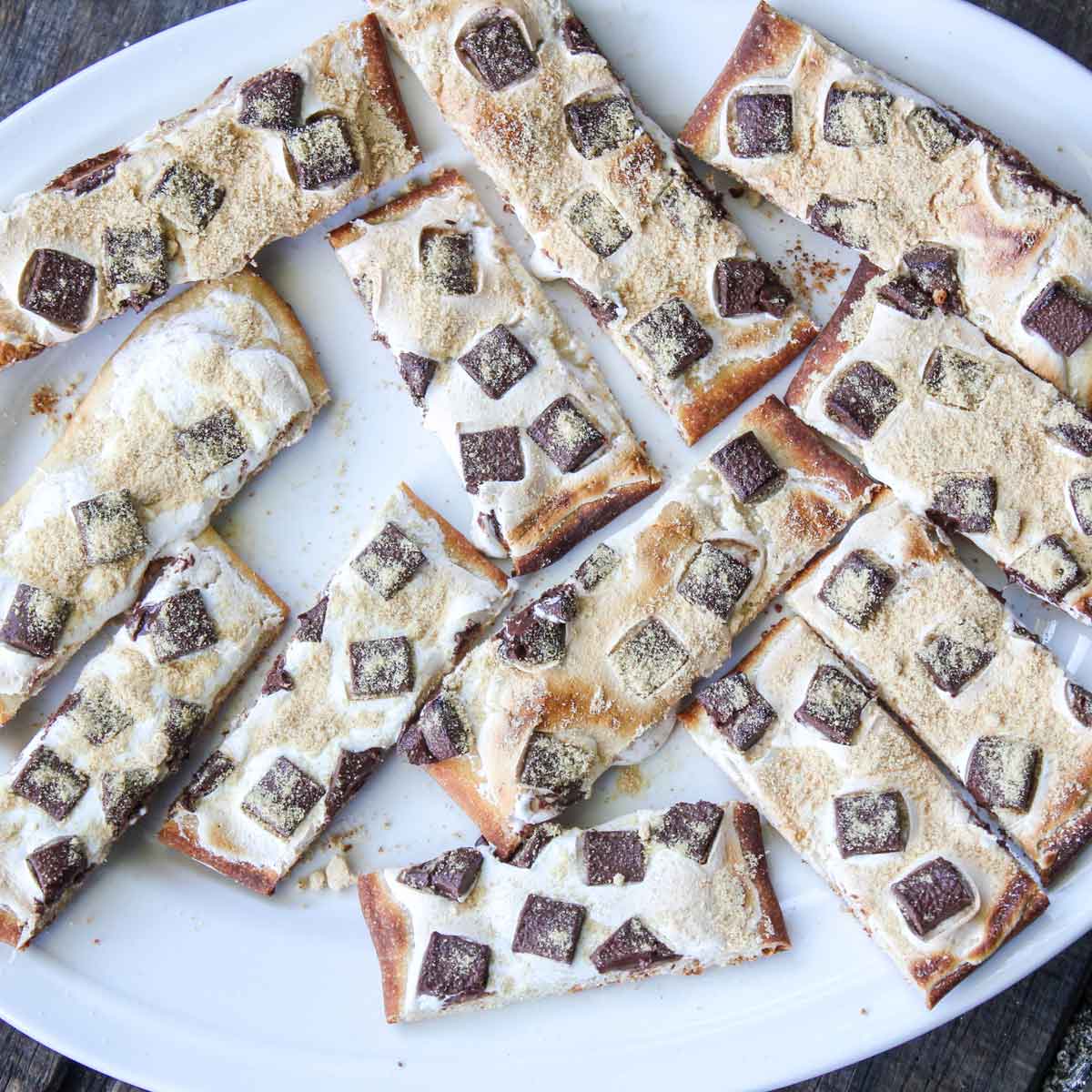 S'mores Flatbread Pizza Featured Image