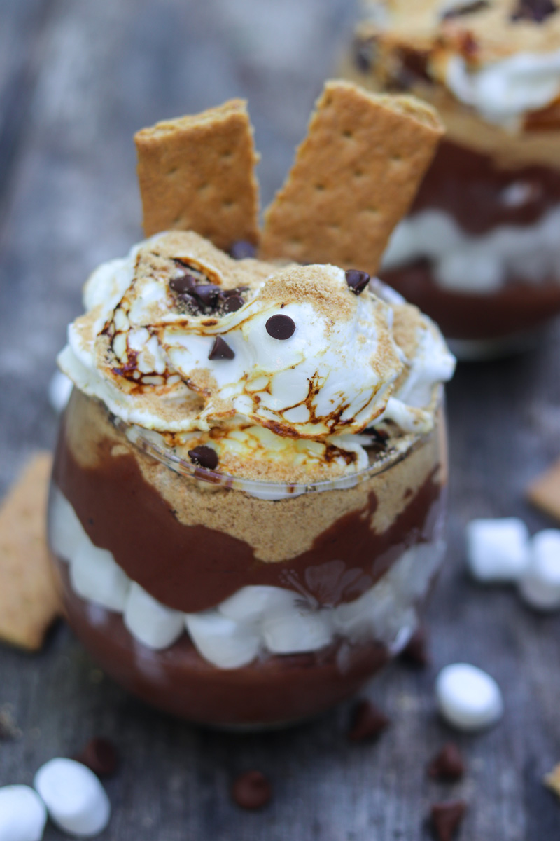 S'mores Mousse Parfaits