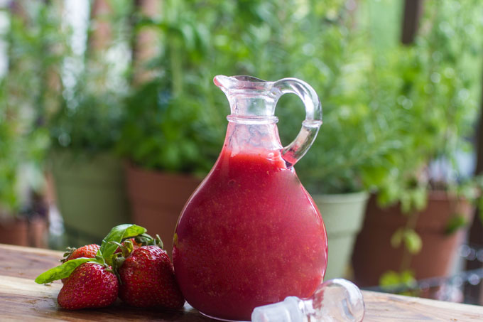Strawberry Basil Syrup
