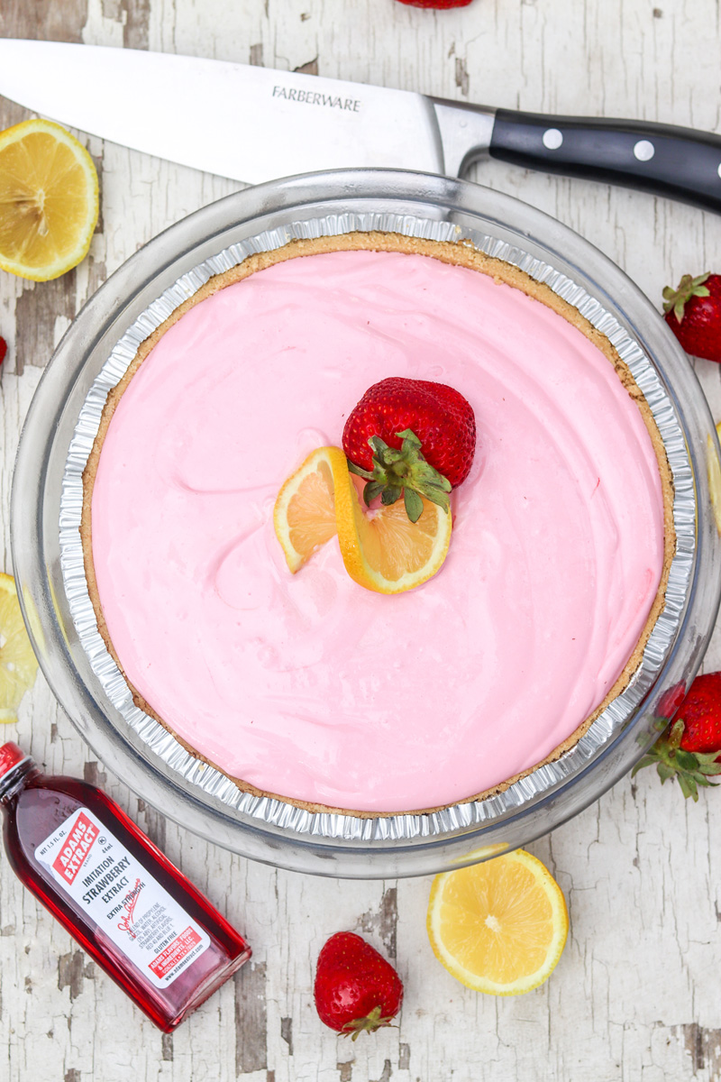 Strawberry Lemonade Pie