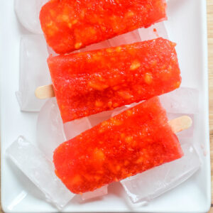 Strawberry Mango Margarita Popsicles Featured Image
