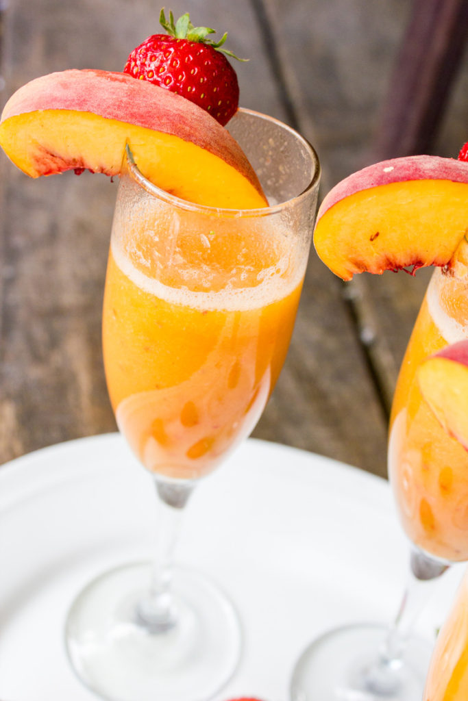 Strawberry Peach Bellini Strawberry Peach Bellini