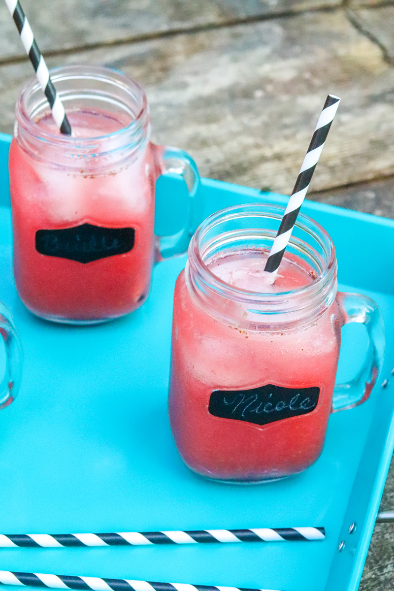 Strawberry Rosé Wine Punch