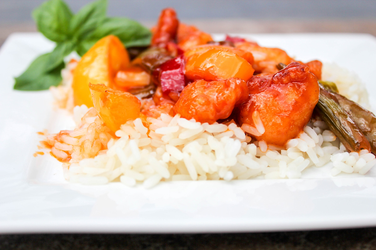 Sweet and Sour Chicken and Bell Peppers