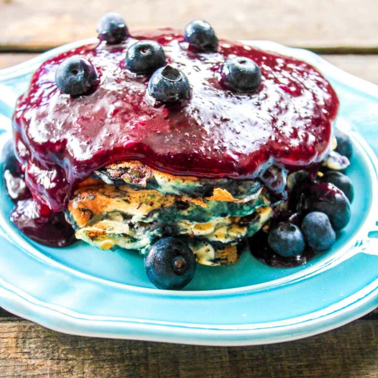 The Best Blueberry Pancakes