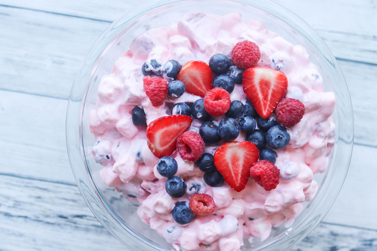 Triple Summer Berry Fluff