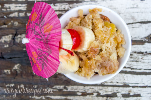 Tropical Cobbler Dessert