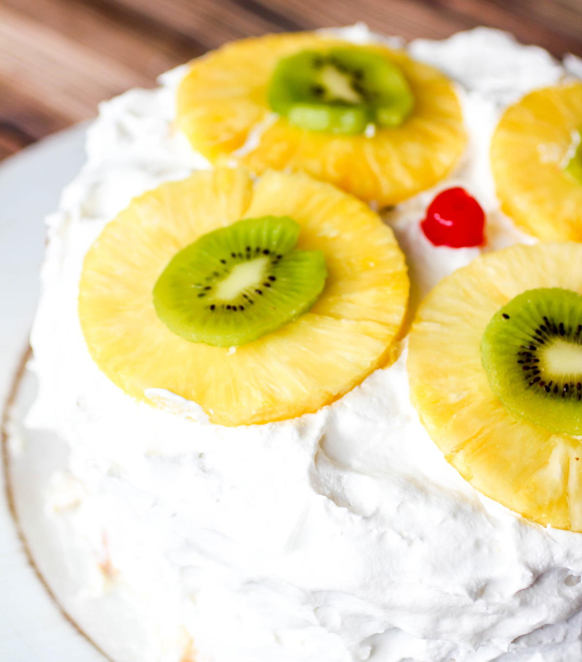 Tropical Layered Poke Cake
