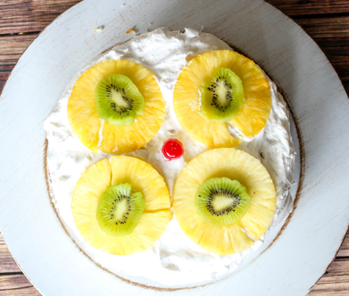 Tropical Layered Poke Cake